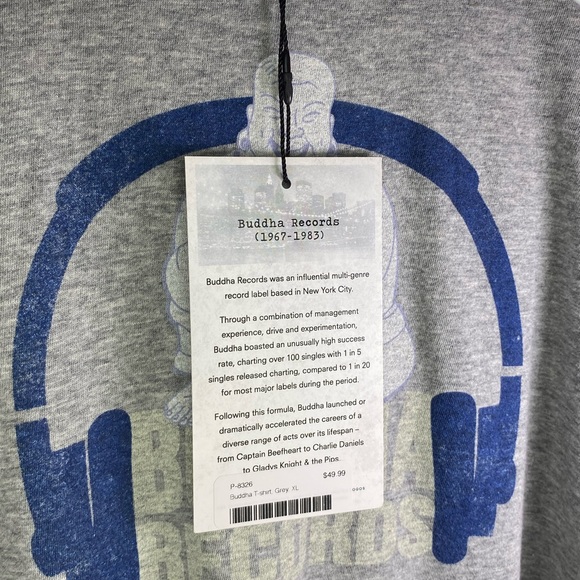 NWT Buddha Records - Men’s T-shirt - Picture 2 of 3